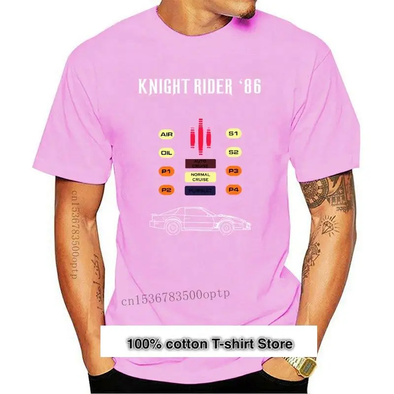 Camisetas De La Pelitura Knight Rider Para Hombre, Ropa De Calle A La Moda, Blanca Y Negra, Cortas, 2021