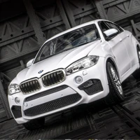 1/24 BMW X6 X6M Coupe SUV Alloy Sports Car Model Diecast Metal Toy Vehicles Car Model High Simulation Collection Childrens Gifts 2