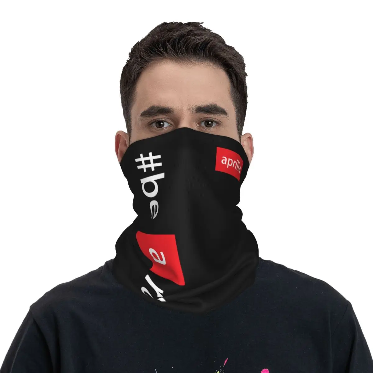 Aprilia Racing Italy Bandana Neck Cover Hiking Cool Unisex Motorcycle Scarf Headwear cycling bandana neck wrap bandana headscarf cotton bandana bandana neck cover multifunctional bandana motorcycle bandana camouflage bandana