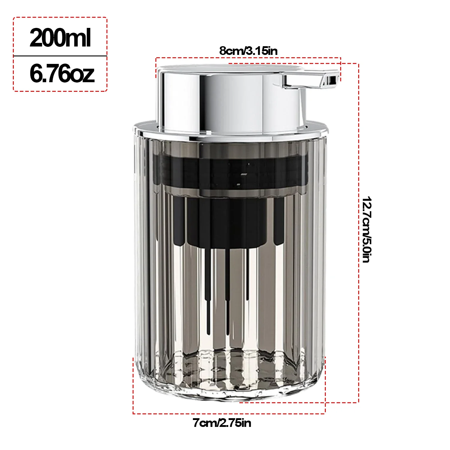 Foaming Soap Dispenser for Bathroom Kitchen