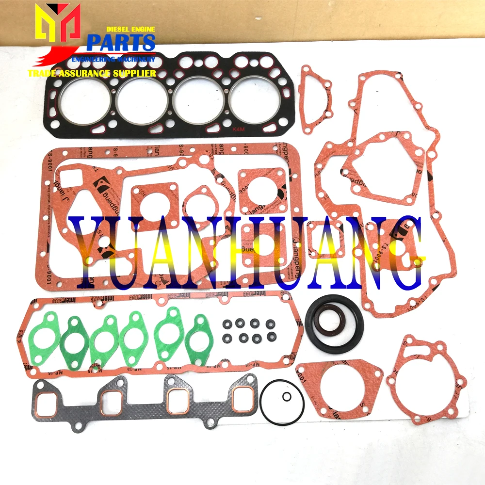 Kit de juntas completas para motor K4M, juego Overhual para motor