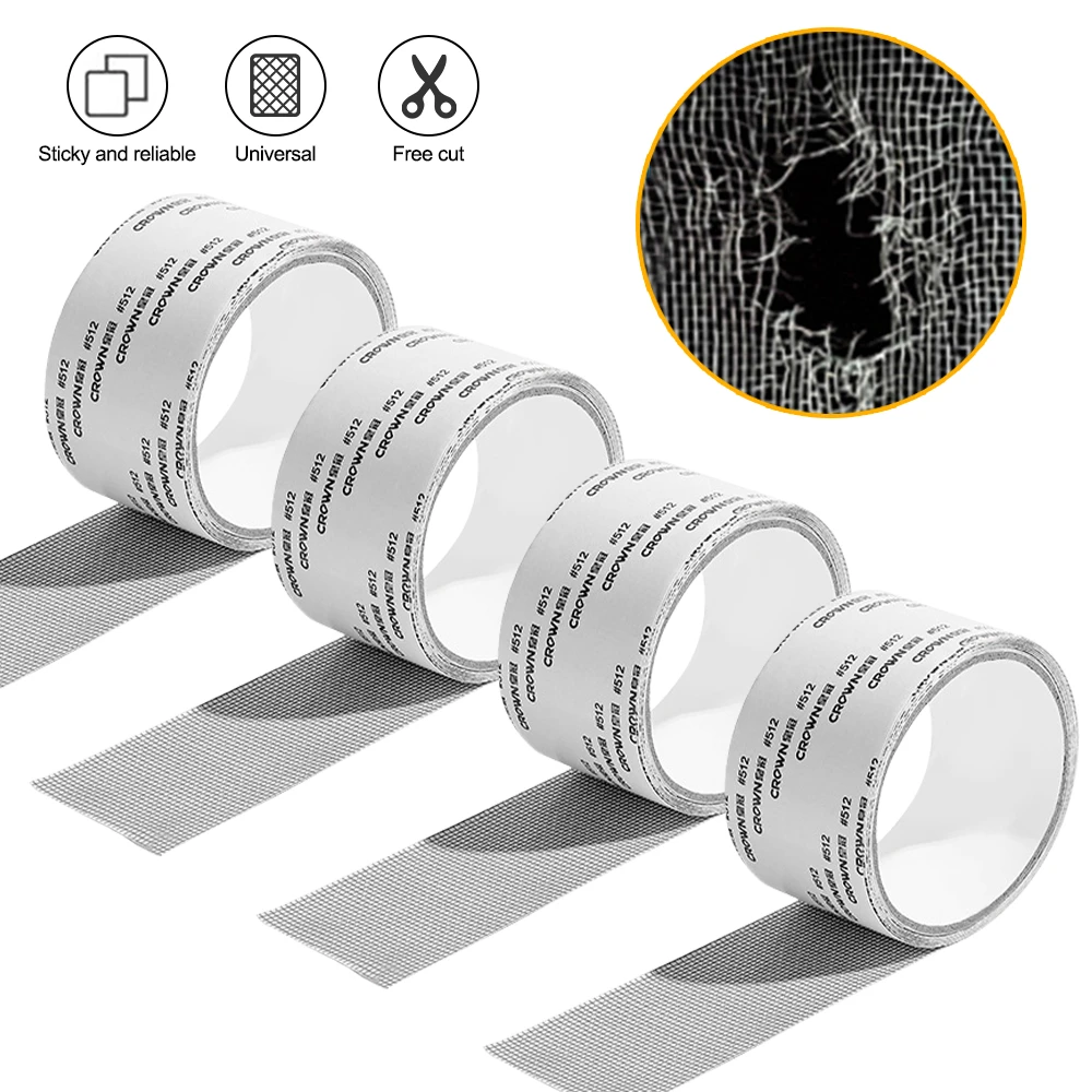 adhesive window screen patch