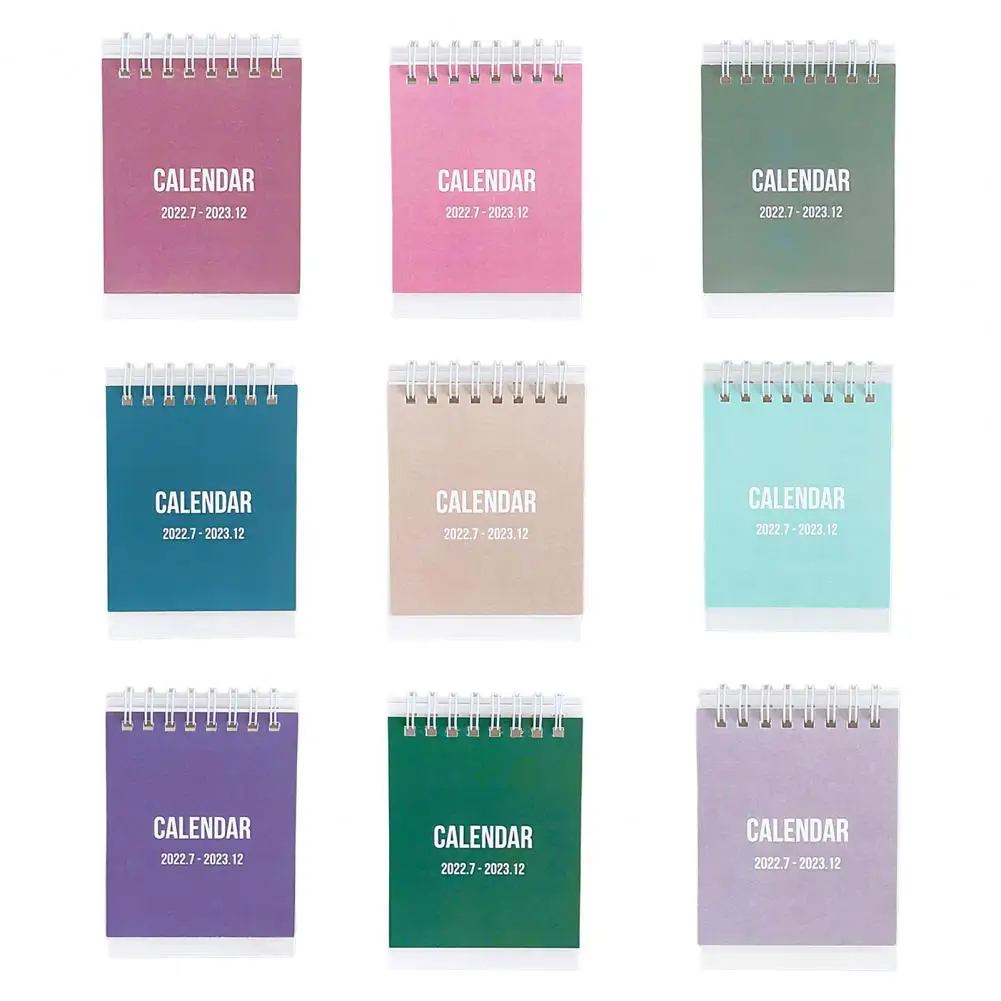 

Small Useful 2023 Easy to Read Moon Lunar Planner Calendar Portable Desktop Calendar Ornamental for Home