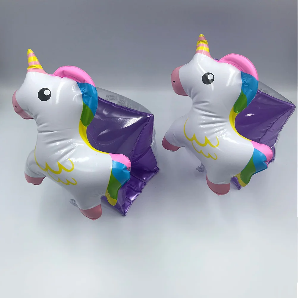 Inflatable Pool Float Ring 1 Pair Pool Floats For Children Kids Arm Bands Ring Girls inflatable Swim Pool Safety Training Swimming Kids Arm inflatable pool float ring