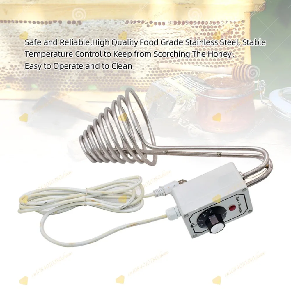 Honey Heating Belt Adjustable Temperature Honey Bucket Heater Melting Device for