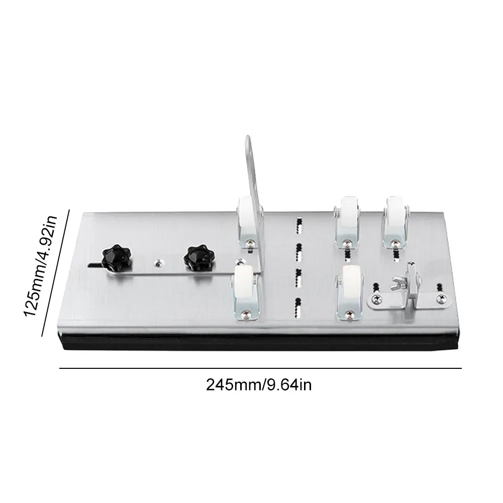 DIY Glass Sculptures Cutter Square Round Wine Beer Glass Sculptures Cutter Machine for Beer Glass Cutting Bottles Holder 5