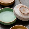 Retro Sauce Dish Ceramic Soy Round Seasoning Dipping Plate Bowl Small Flavor Plates Creative Snack Vinegar Kitchen Tableware 3