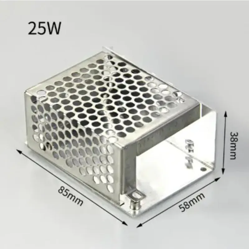 5pcs Aluminum Alloy Industrial Power Supply Housing - Metal Case Power Box