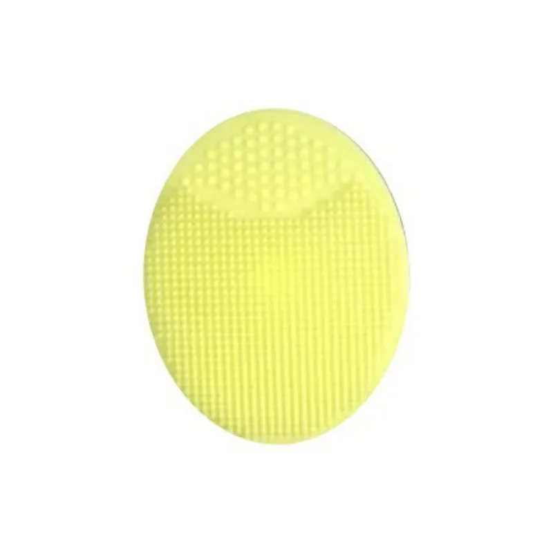 Soft Silicone Facial Cleaning Brush Shower Baby Massage Wash Pad Face Exfoliating Brushes Super Soft Sponges 1 Pcs
