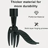 Weeding Head Replacement Metal Long Handle Stand Up Puller Head Gardening Digging Weeder Head Removal Accessory Handle Tool 5