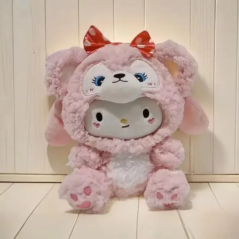 Star and Stitch Disney Doll Toy Role Play StellaLou Soft Anime Doll Cartoon Pillow Soothing Toy Room Decoration Girl Gift 5