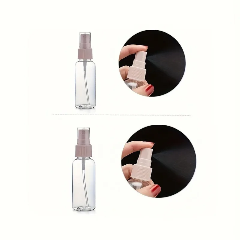 SESENSE Set 4 Flaconi Da Viaggio 55 Ml A Prova Di Perdite Con Ventosa A Parete – Approvato TSA, Ricaricabile - 3