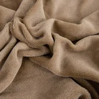 Drap-housse en velours épais, couleur unie, doux, chaud, antidérapant, housse de matelas, protection réglable, drap de lit doux avec élastique, 1 pièce 5