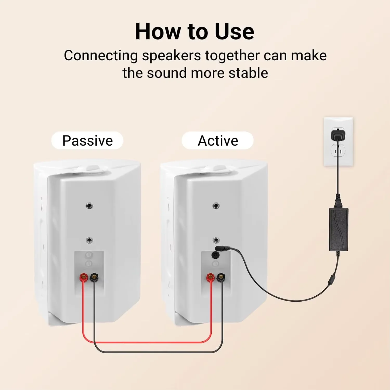Herdio 6.5 "400 واط 2 قطعة مكبرات صوت بخاصية البلو...