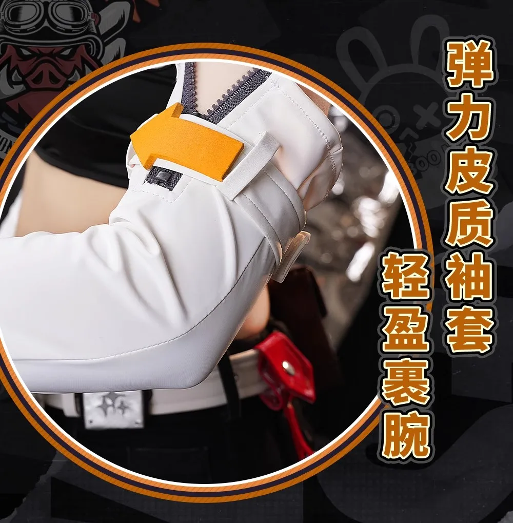 Zenless Zone Zero Piper Wheel Cosplay Wig Anime Uniform Halloween Outfit Shoes 204