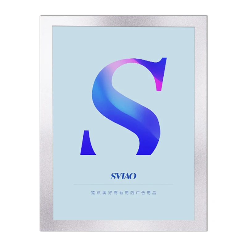A4/A3 pvc poster display frame advertisement photo frame notice description for certificate document character profile display