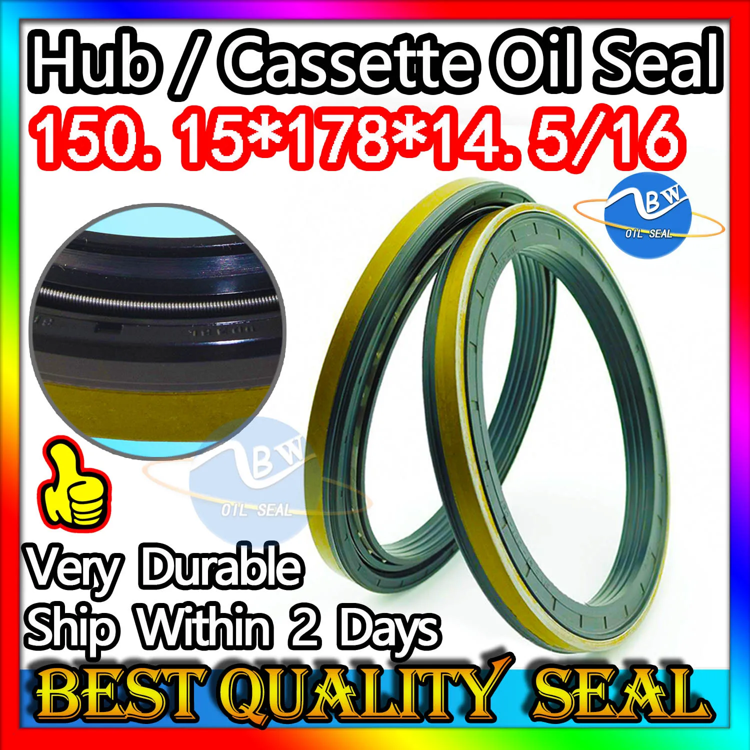

Cassette Oil Seal 150.15*178*14.5/16 Hub Oil Sealing For Tractor Cat 150.15X178X14.5/16 Washer Skf Orginal Quality Heavy Parts