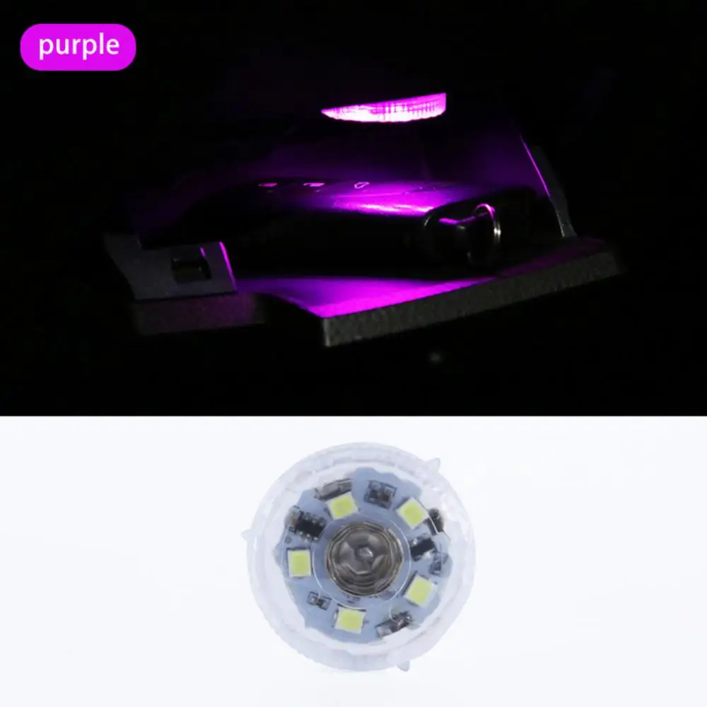 자동차 인테리어 장식 터치 스위치, 다채로운 미니 LED 터치 앰비언트 라이트, 분위기 램프, 범용 자동차 인테리어 앰비언트 라이트