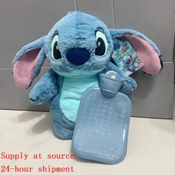 Disney Anime Hobby Stitch Winter Extra Large Plush Hot Water Bottle Women's Home Water Filling Hand Warmer Gifts for Girlfriend