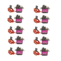 10Pcs 180 MG90S