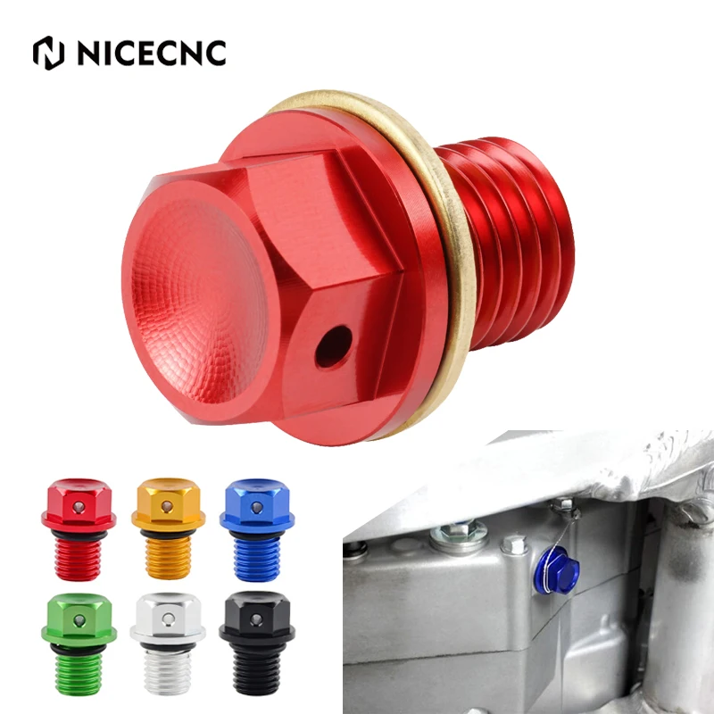 

M12xP1.5 Oil Drain Plug Bolt Screw For Honda CR 125R 250R CRF1000L CRF250L/M CRF250RALLY XR 250 350 600R 650L Yamaha Kawasaki