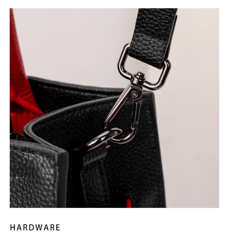 Modische Damen-Umhängetasche aus echtem Leder, großes Fassungsvermögen, hochwertiges Rindsleder, Damenhandtasche, neuer Stil 2026, vielseitig einsetzbar – Detail 16