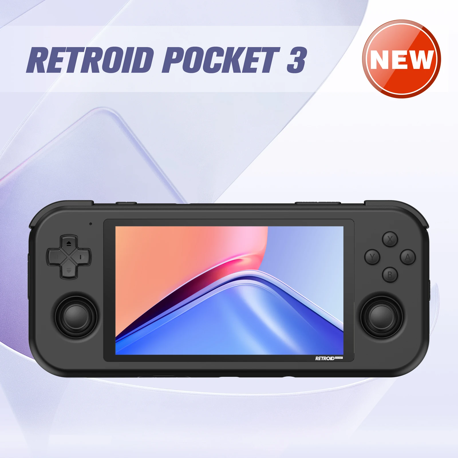 Retroid Pocket 3 Android 11 Game Console 4.7Inch Touch Screen 3G RAM Rom  32G Handheld 720P HD Output Video Game Birthday Gift
