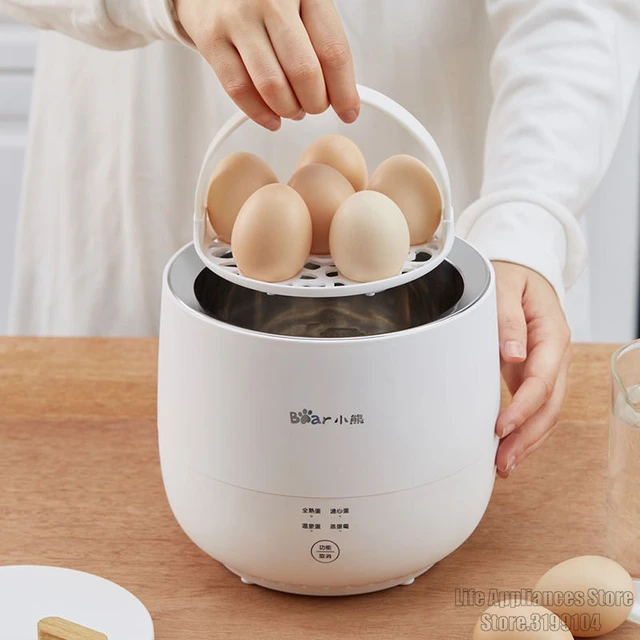  Rapid Egg Cooker - Mini Egg Cooker For Steamed, Hard Boiled, Soft  Boiled Eggs And Onsen Tamago - Electric Egg Boiler For Home Kitchen, Dorm  Use - Smart Egg Maker With