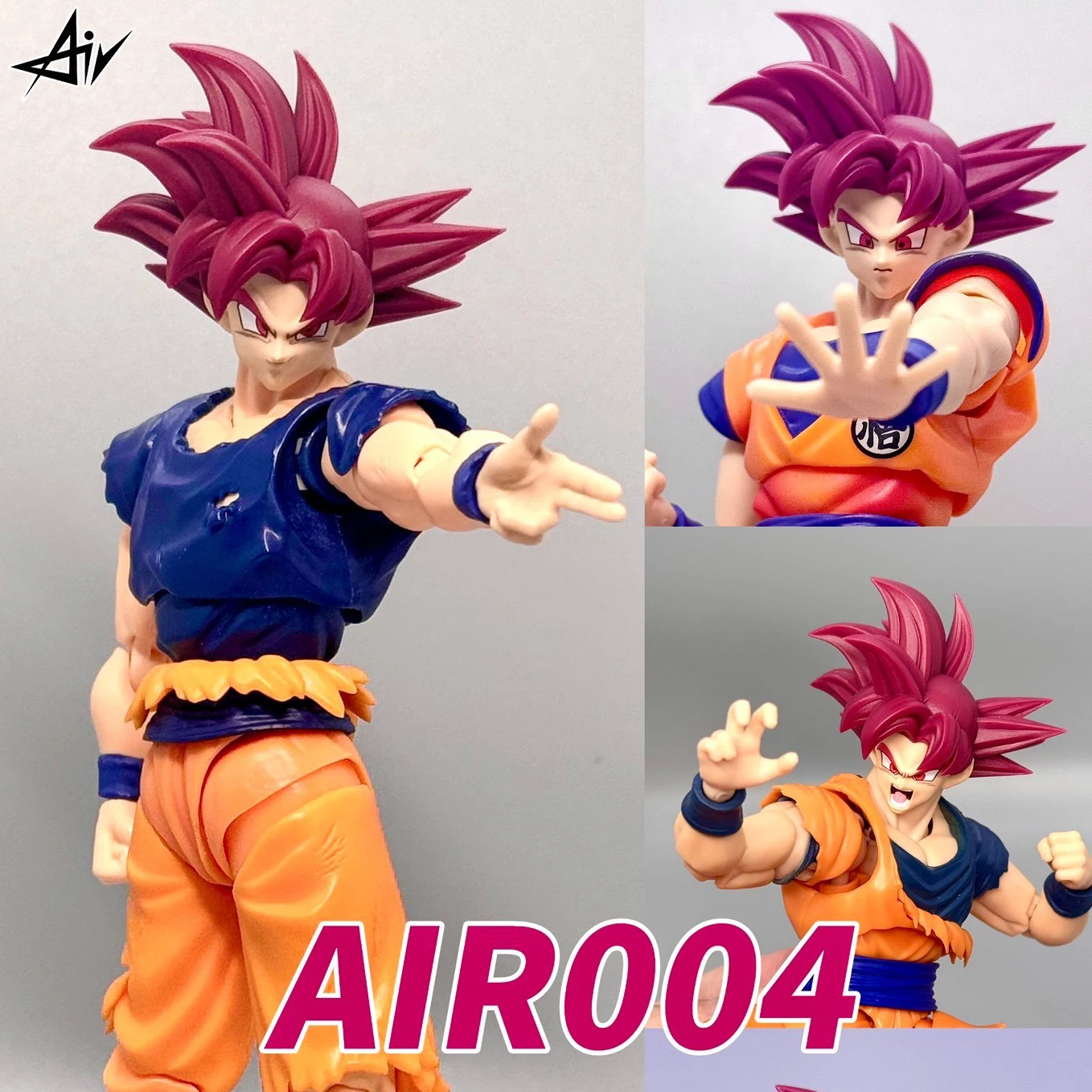 空気玩具ドラゴンボール Shf 赤神の息悟空ヘッドアクセサリー超