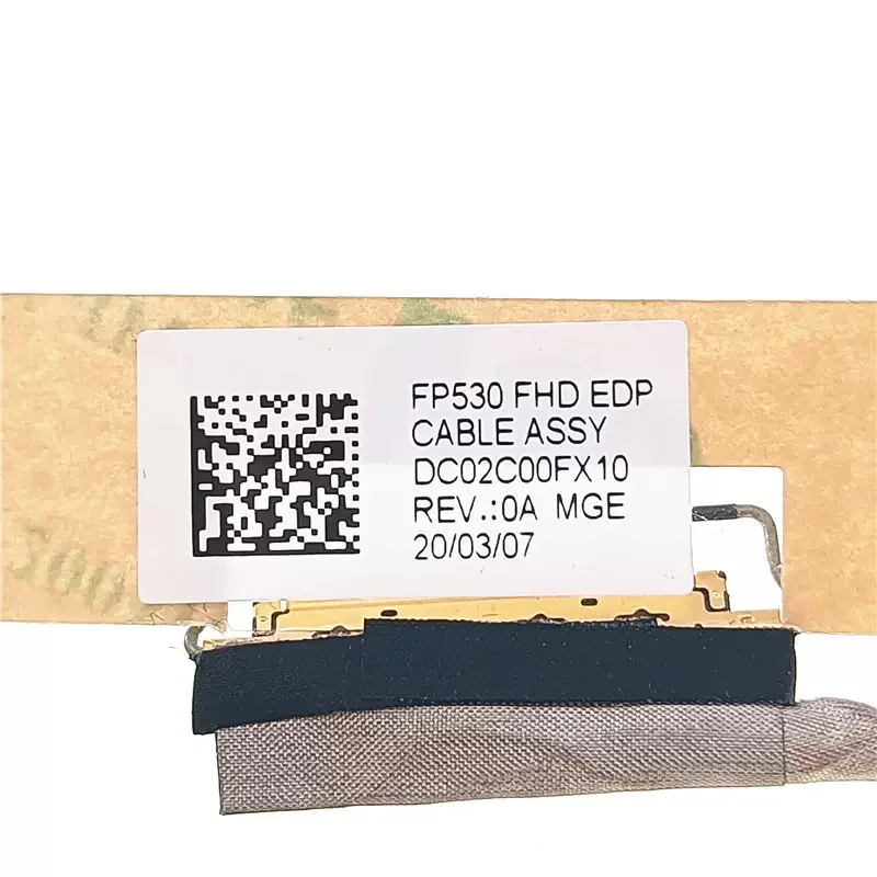 New Genuine Laptop LCD EDP FHD Cable for LENOVO Thinkpad P52 P53 30pin 02DM544 DC02C00FX00 DC02C00FX10 DC02C00FX20