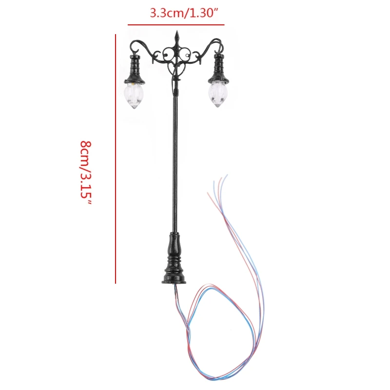 1PC Miniature Post Lights Micro Landscape Light for Play House Dollhouse Girl’s Pretend Play Hobby Building Model 3V/12V 2 1PC Miniature Post Lights Micro Landscape Light for Play House Dollhouse Girl’s Pretend Play Hobby Building Model 3V/12V 2