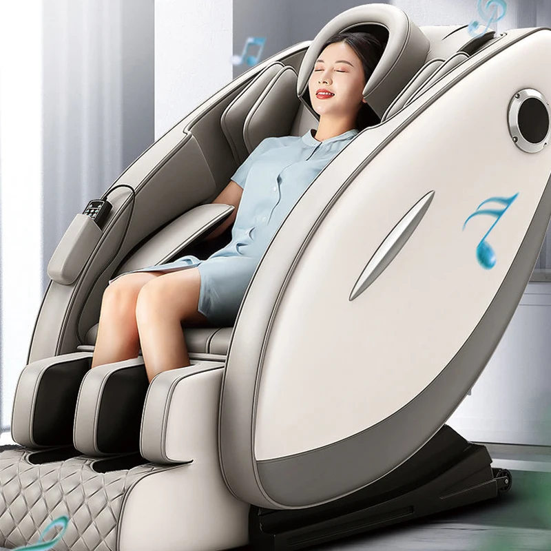 Aiveisi Professional 8D Massage Chair Full Body Kneading Back Heating Bluetooth Thai Stretch Electric Leg Lift Massage Sofa