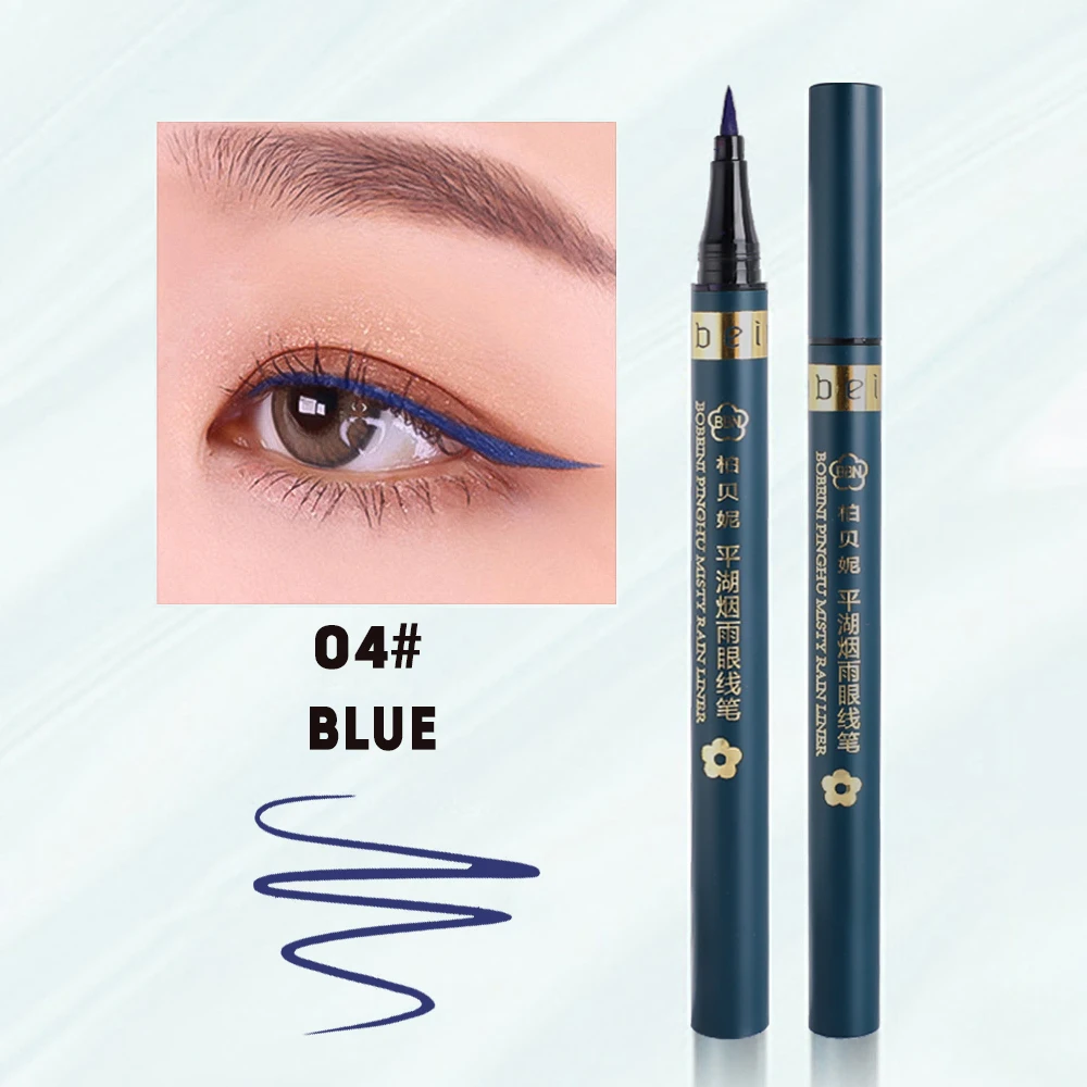 5 Colors Matte Liquid Eyeliner Waterproof Lasting Blue White Sweatproof  Quickily Drying Eyeliner Pencil Eyes Makeup Cosmetics - AliExpress