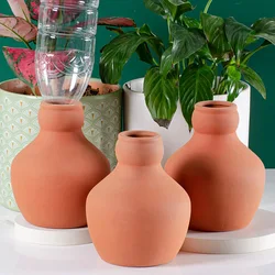 Eco - Friendly Terracotta Self - Watering Plant Spikes (3 Piece)