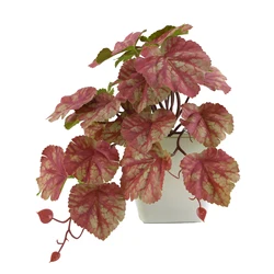 Elegant Artificial Greenery in Stylish Pot - Versatile Decor - 18cm (D)
