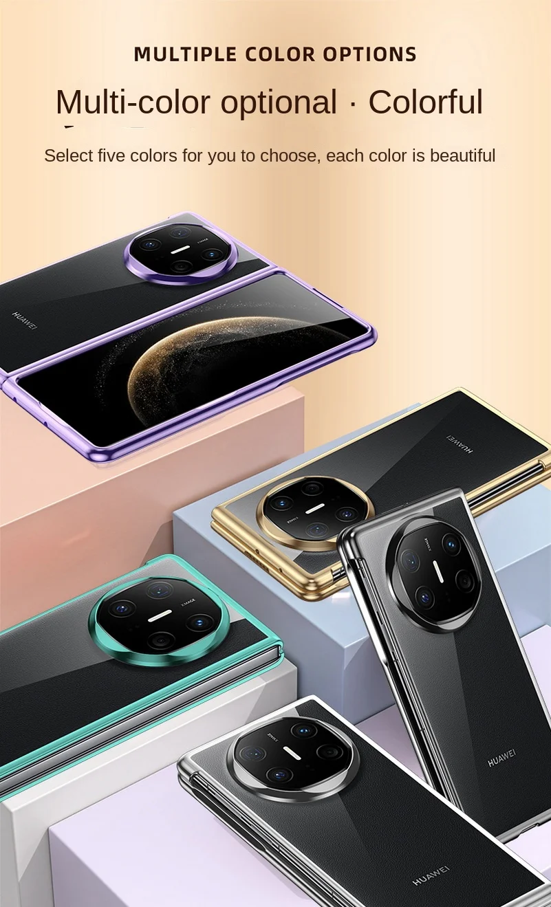 Slim Transparent Electroplated Protective Phone Case - Ultra Thin and Soft Design