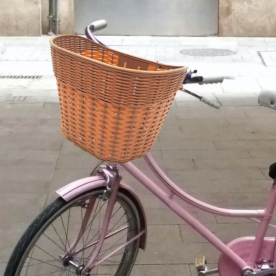 Panier de vélo pliable et étanche, panier de guidon amovible