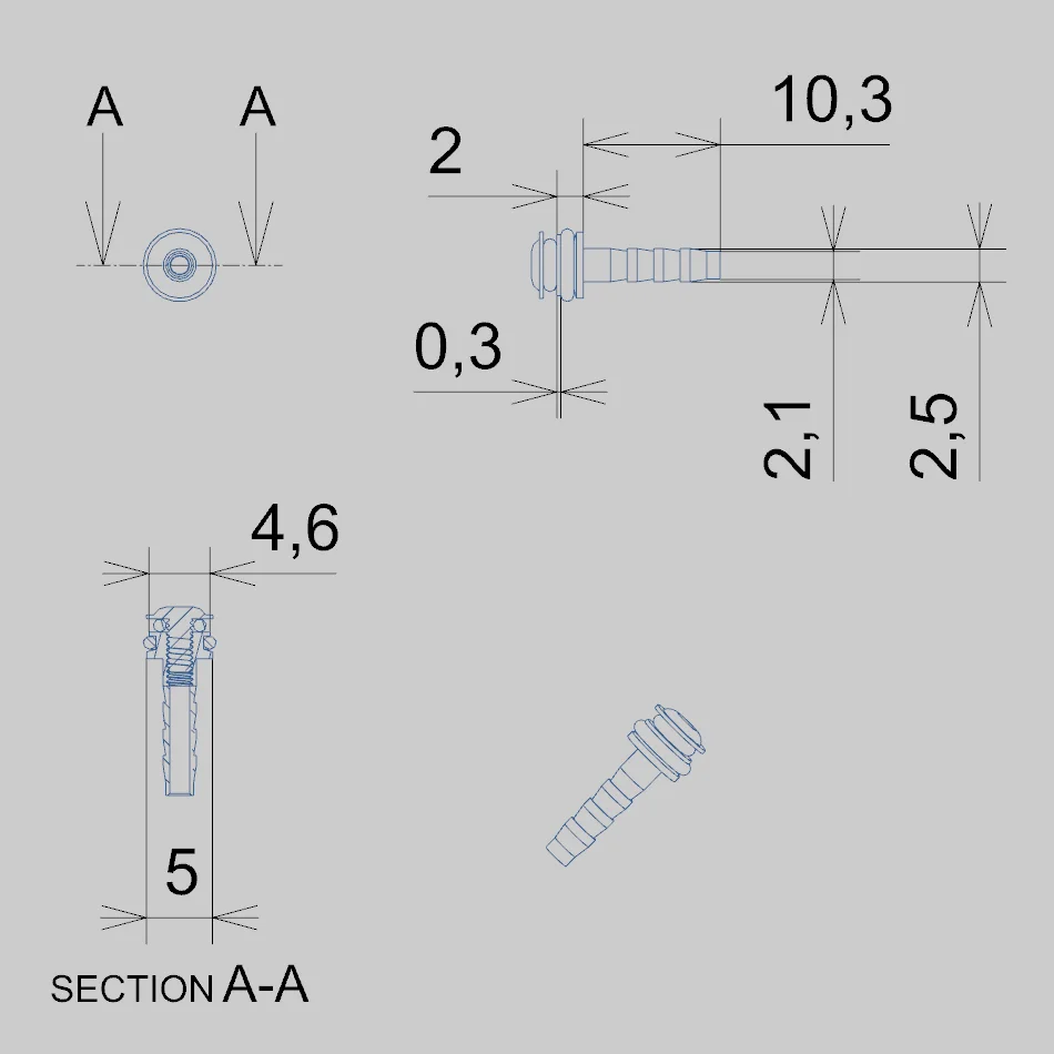 NFOX Fahrrad Olivenkopf-Ölnadel Kupferhülse BH90 BH59 Magura AVID Zubehörteile XOD Goodtaste Box-verpackte interne Verkabelung – Detail 13
