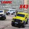 LDARC X43 Crawler RC car 1:43 RC Simulation Full Time RTR 4WD Remote Control Mini Climbing vehicle Adult Children's Toys 5
