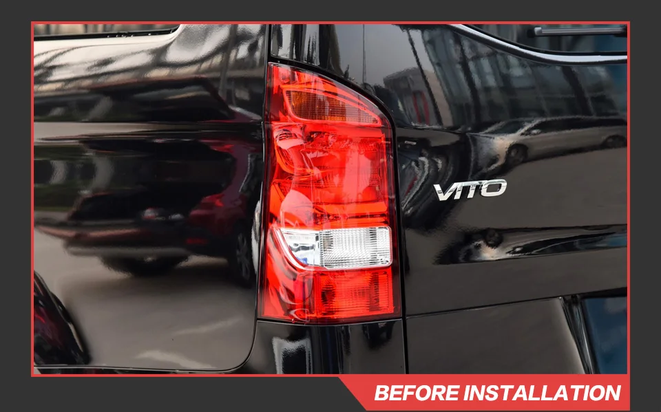 Car Lights for Benz VITO V250 V260 LED Tail Light 2016-2021 W447 Rear Stop Lamp Brake Signal DRL Reverse Automotive Accessories