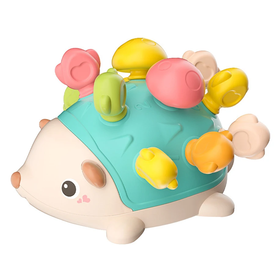 Fine Motor Training toys Puzzle Early education 1-3 years old boys girls baby hand-eye coordination Mosaic hedgehog 5