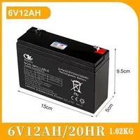 Packs de piles haut de gamme 6V 5Ah/8Ah/10Ah et 12V 5Ah/7Ah/12Ah pour jouets et véhicules électriques pour enfants 4
