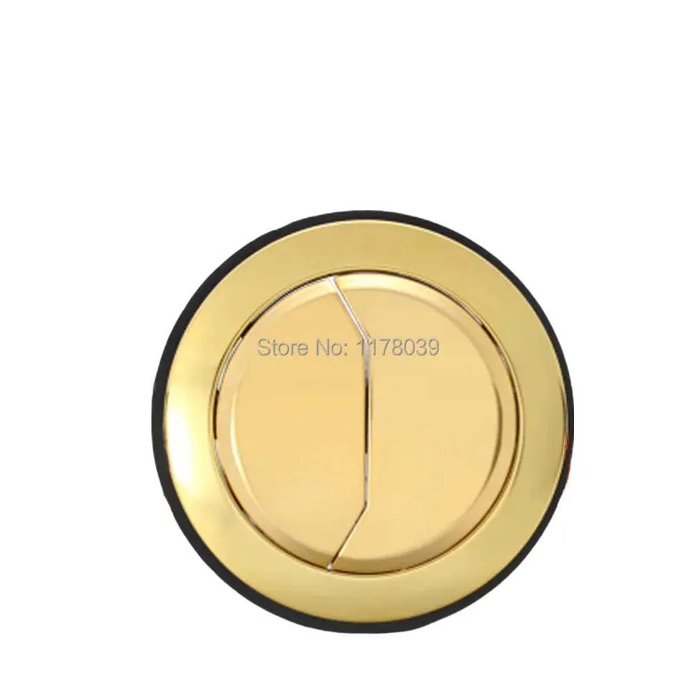 60cm Round Toilet dual push button 69mm Top diameter Round Toilet water tank double button J17352