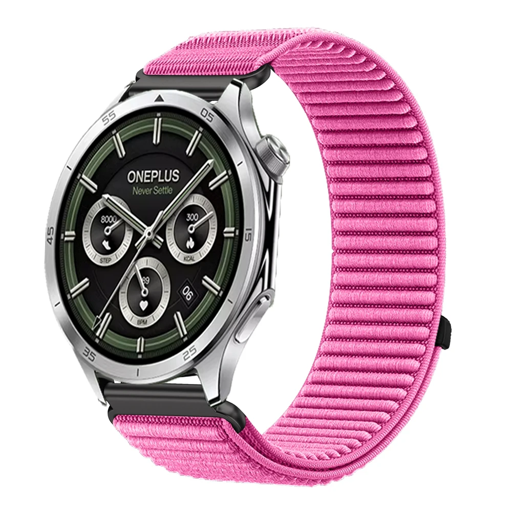 Versatile Wave Nylon Strap - Sport Bracelet Accessory, 22mm/18mm