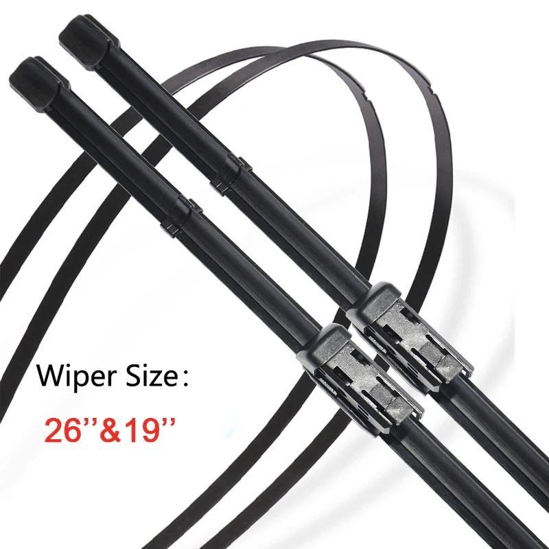 Car Front Windshield Window Wiper Blades for Tesla Model 3 2017~2022 2019 2020 2021 Frameless Rubber Snow Scraping Accessories