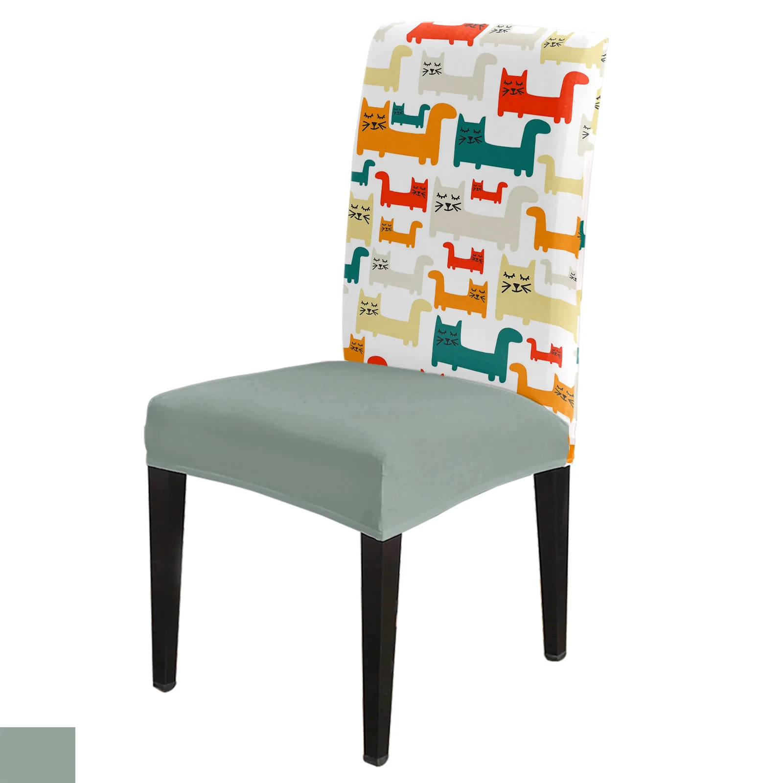 

4/6/8 шт., эластичные чехлы для стульев, из спандекса