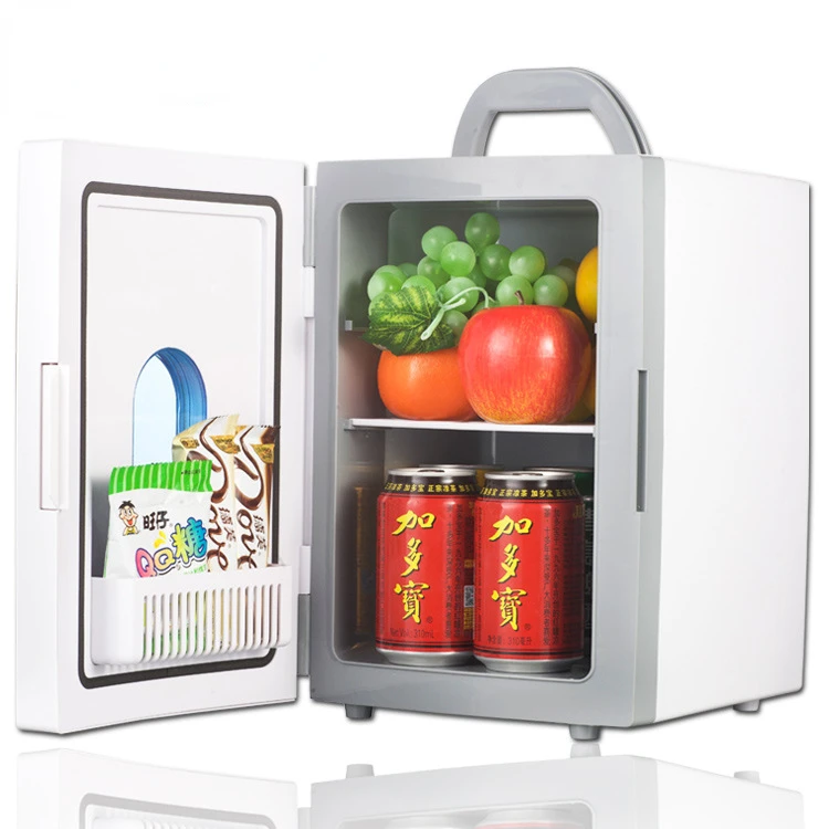 10L Car mounted household mini refrigerator student dormitory cosmetics facial mask fresh-keeping refrigerator