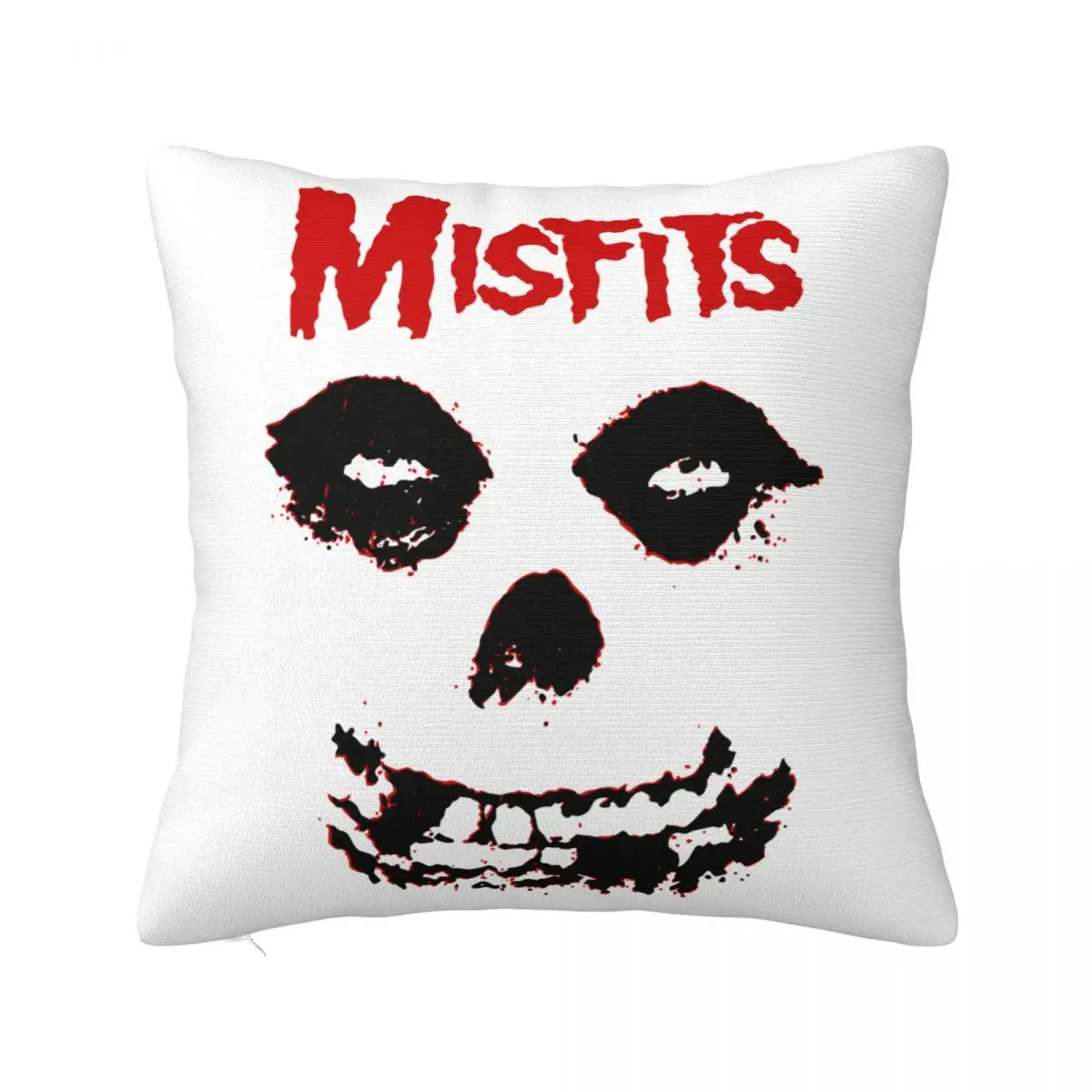 

Misfits Skull Pillowcase Printing Polyester Cushion Cover Gift Throw Pillow Case Cover Home Wholesale 45X45cm