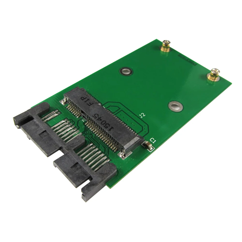 전문 컴퓨터 PC 어댑터 카드, MSATA 미니 PCIe SSD에서 1.8 인치 마이크로 SATA 어댑터 컨버터 카드