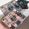 DIKALU Black Honey Eyeshadow Tray Matte Pearl Glitter Earth Multicolor Smoky Blush 4